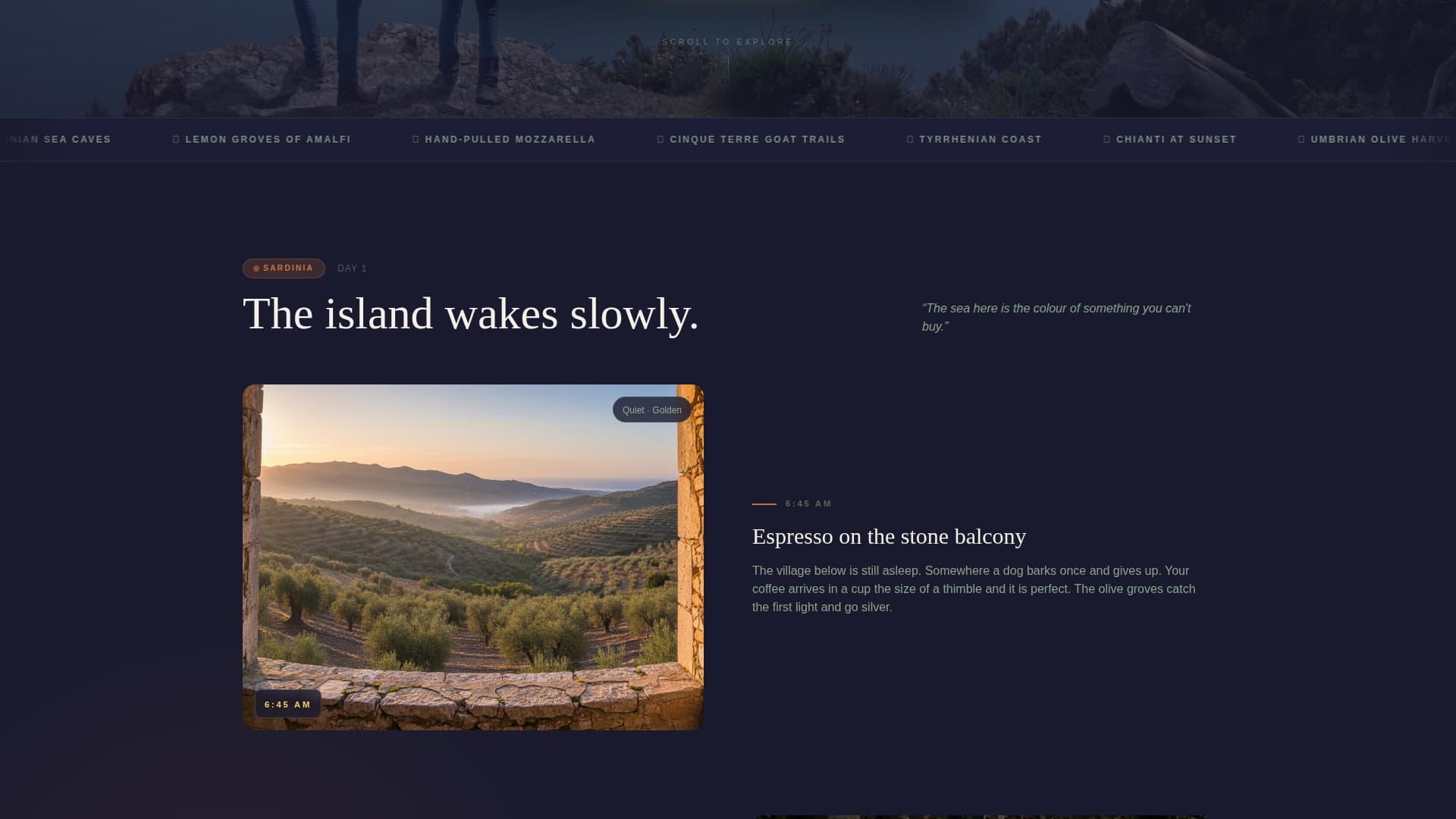 Viaggio - Adventurous Honeymoon Landing Page Template