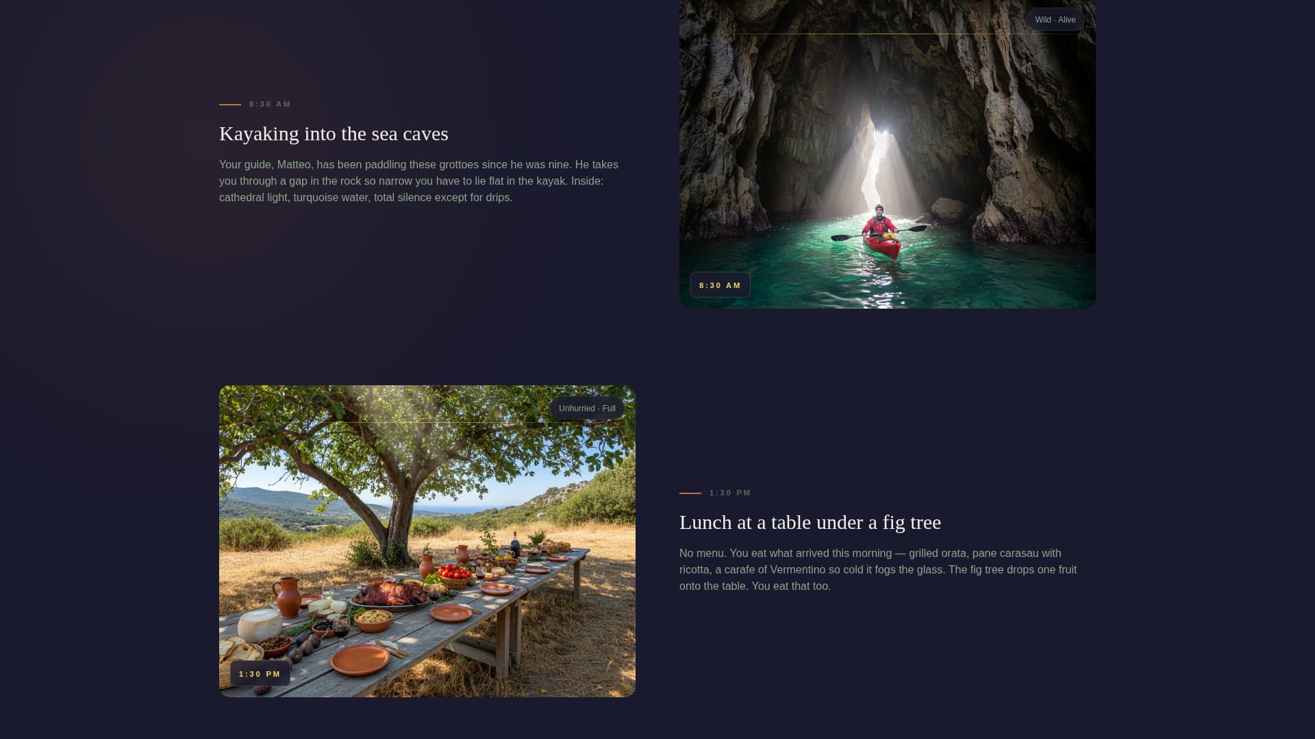 Viaggio - Adventurous Honeymoon Landing Page Template