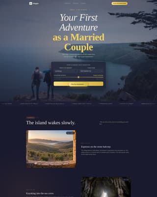 Italy Travel Booking Website Template