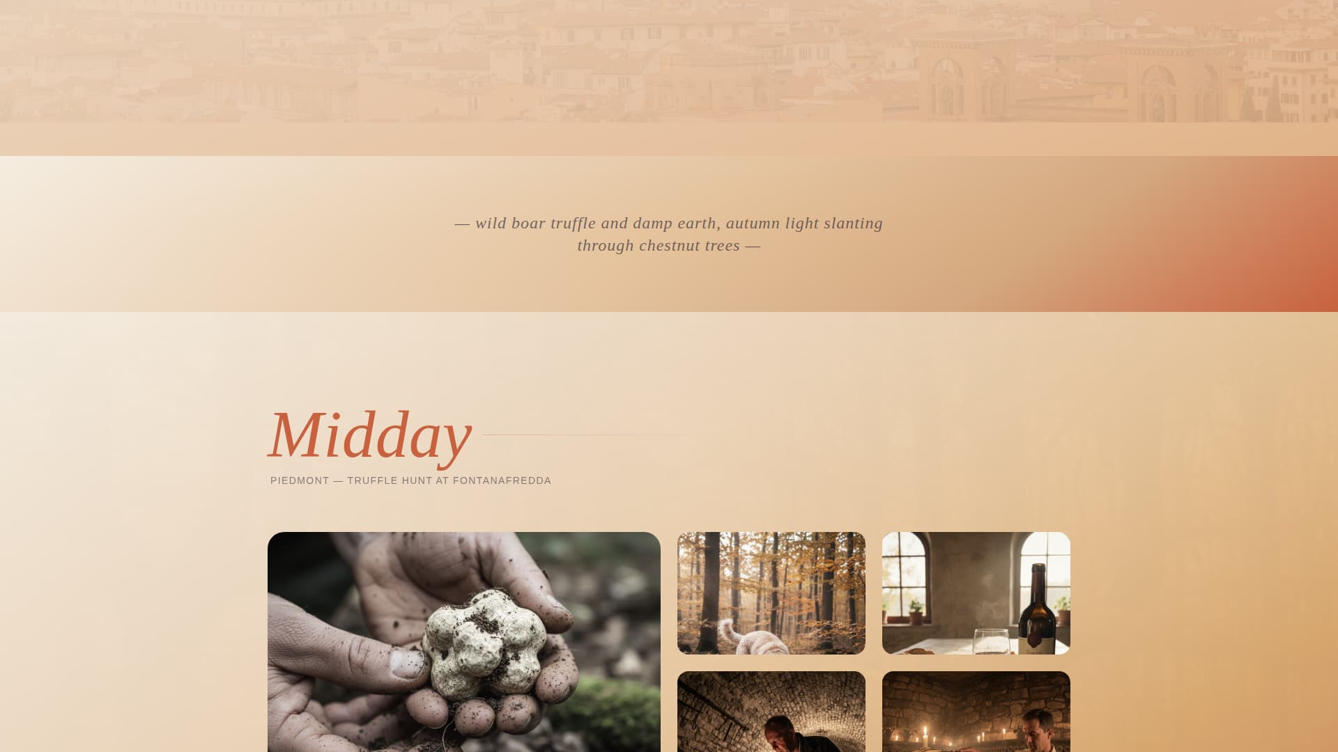 Viaggio - Exclusive Italy Landing Page Template