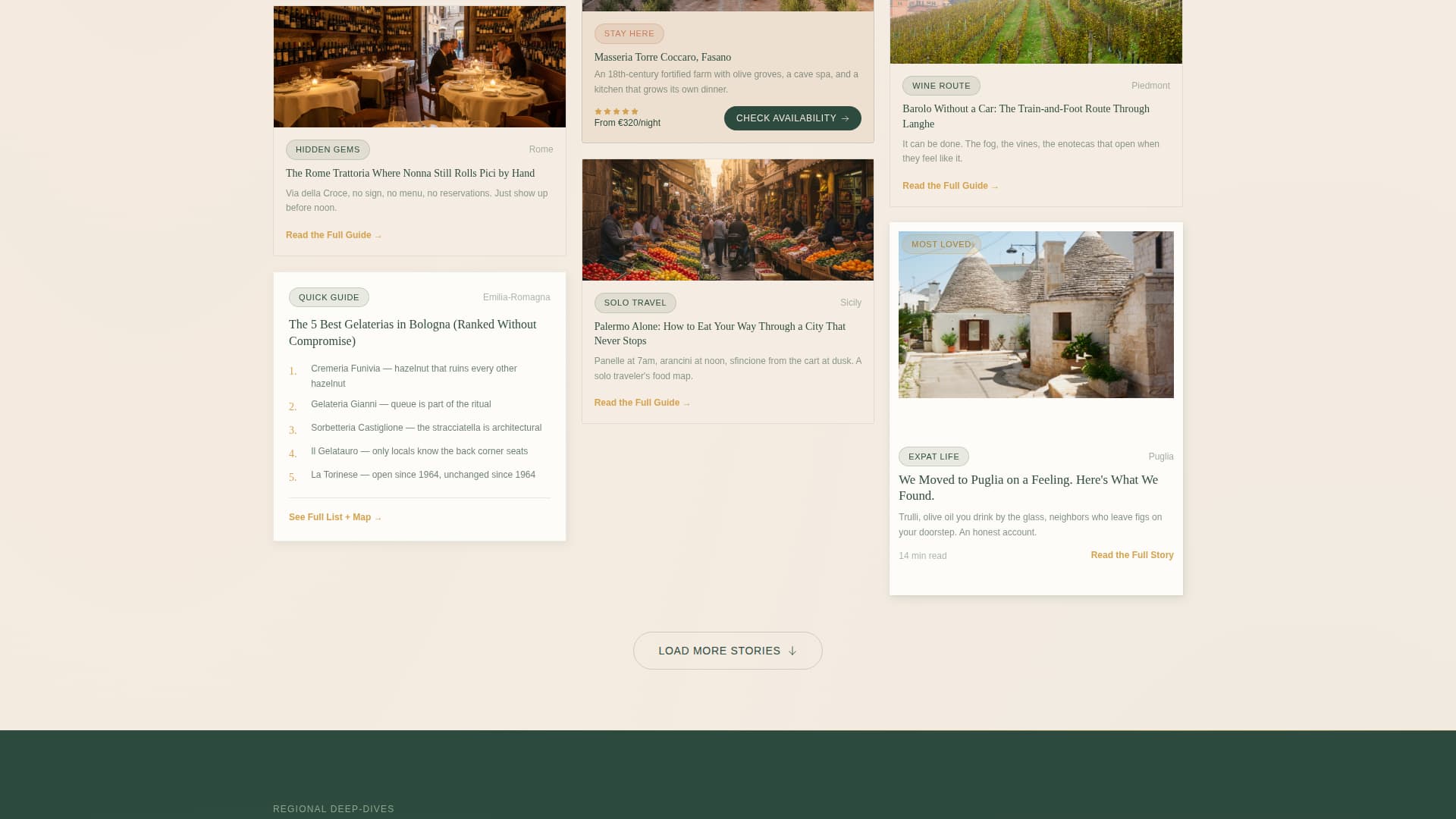 Passeggiata - Wanderlust Italy Landing Page Template