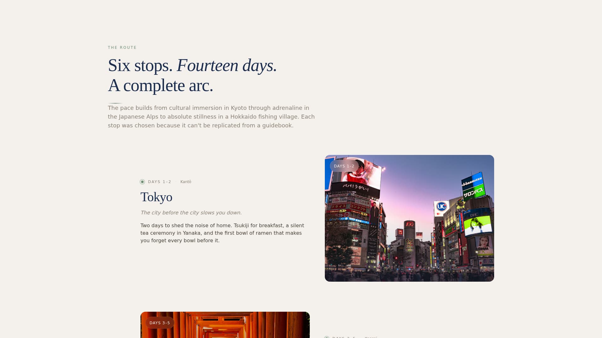 Wayfare - Immersive Adventure Landing Page Template
