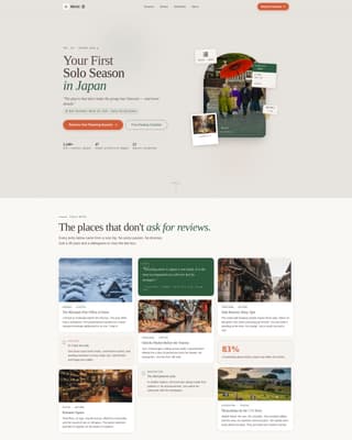 Japan Travel Specialist Professional Website Template