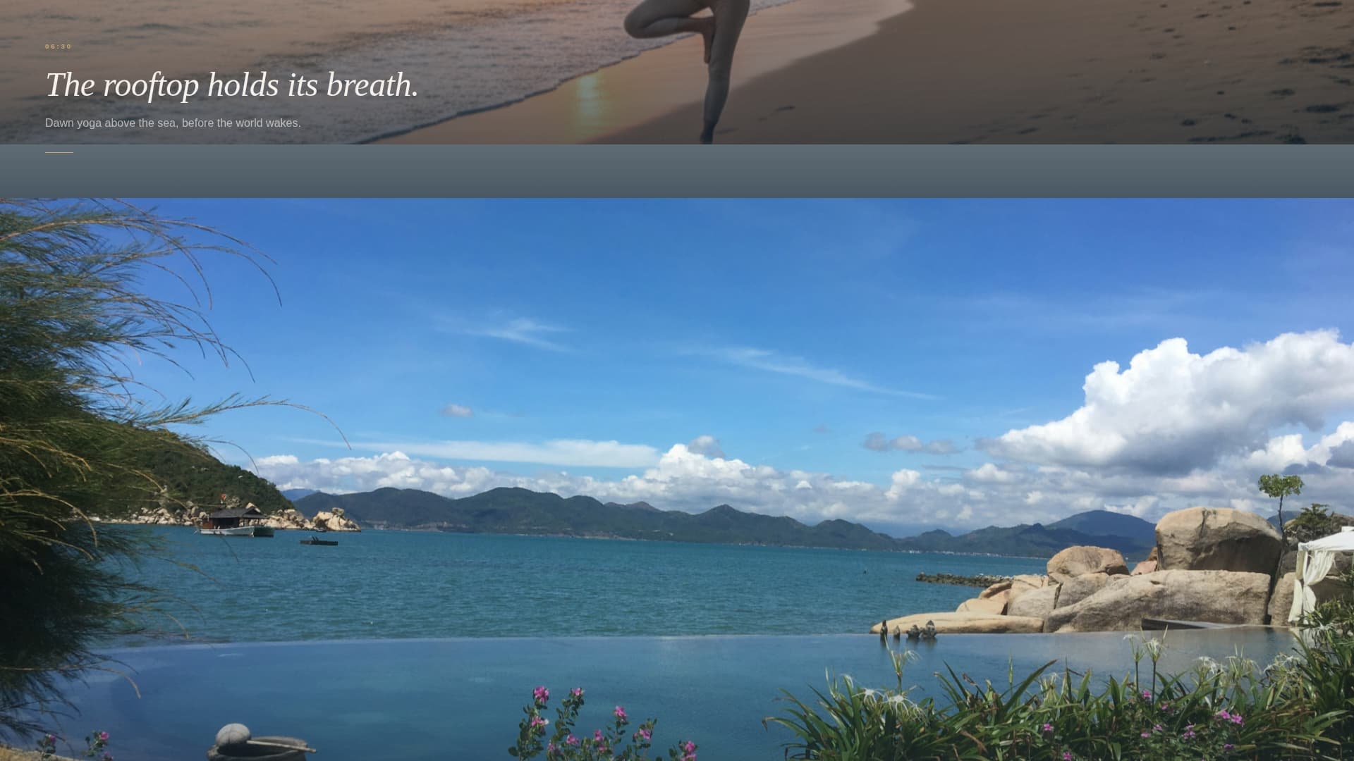 Haven - Immersive Hotel Landing Page Template