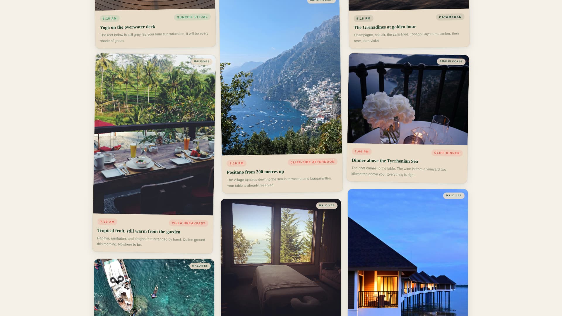 Voyage - Seamless Luxury Landing Page Template