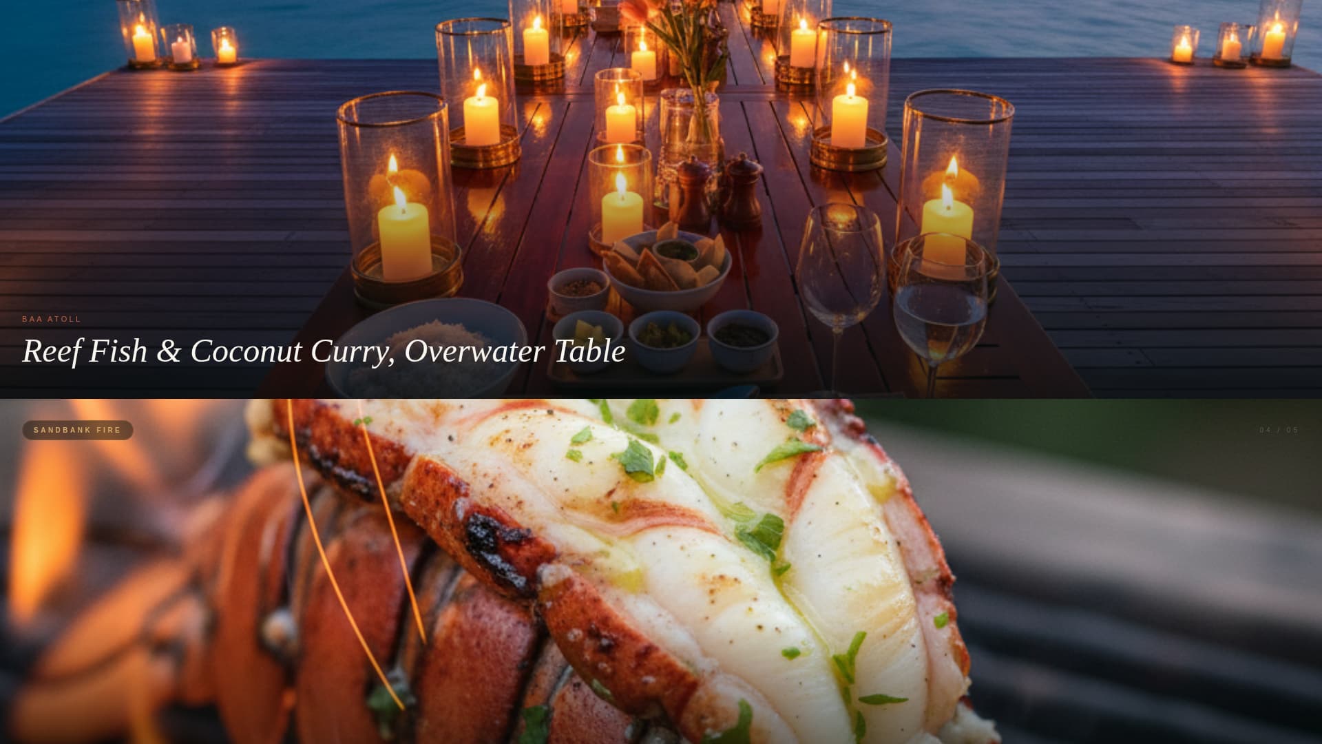 Savour - Immersive Culinary Landing Page Template