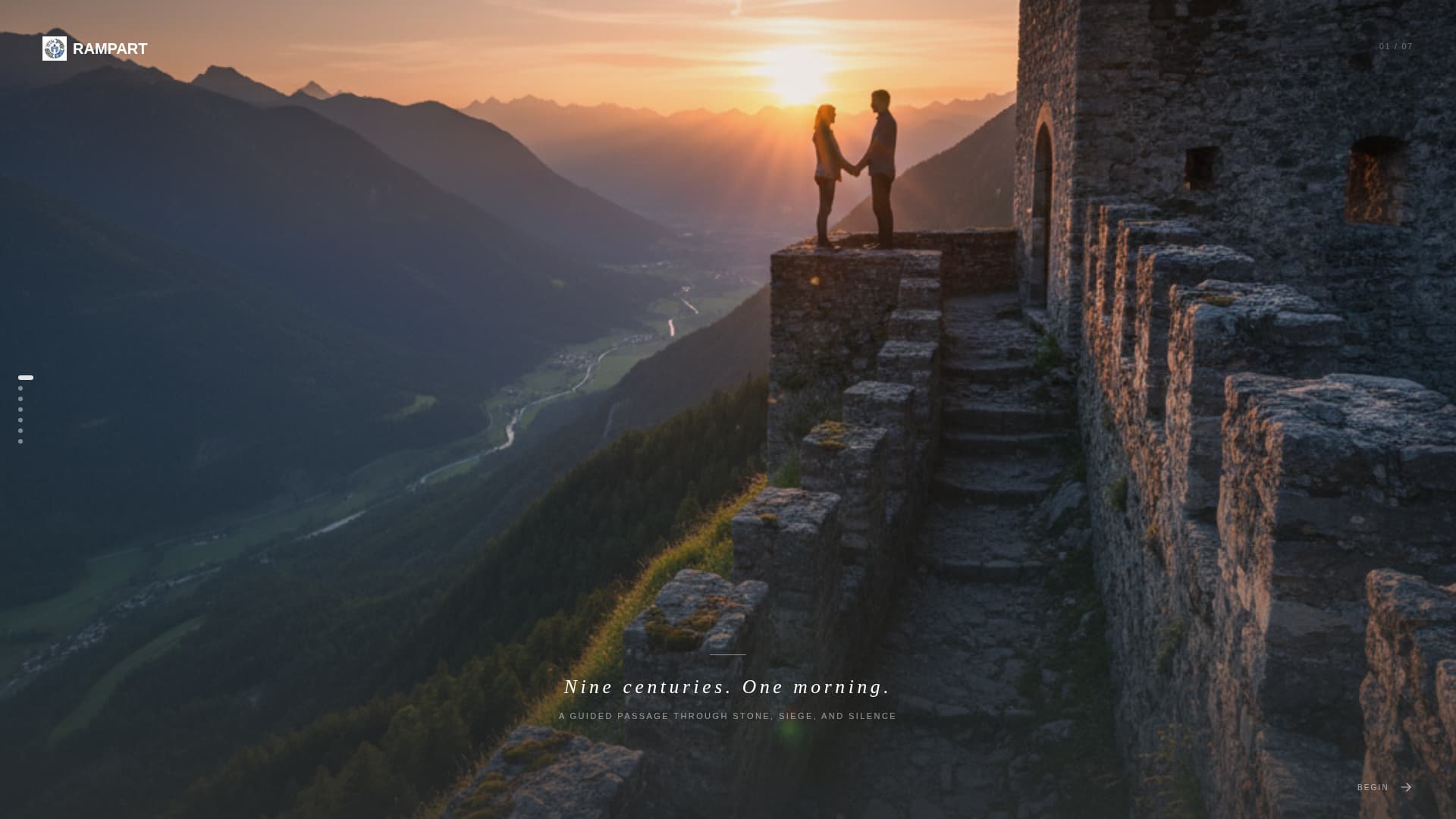 Rampart - Luxe Heritage Landing Page Template