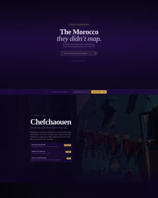 Morocco - Modern Budget Landing Page Template