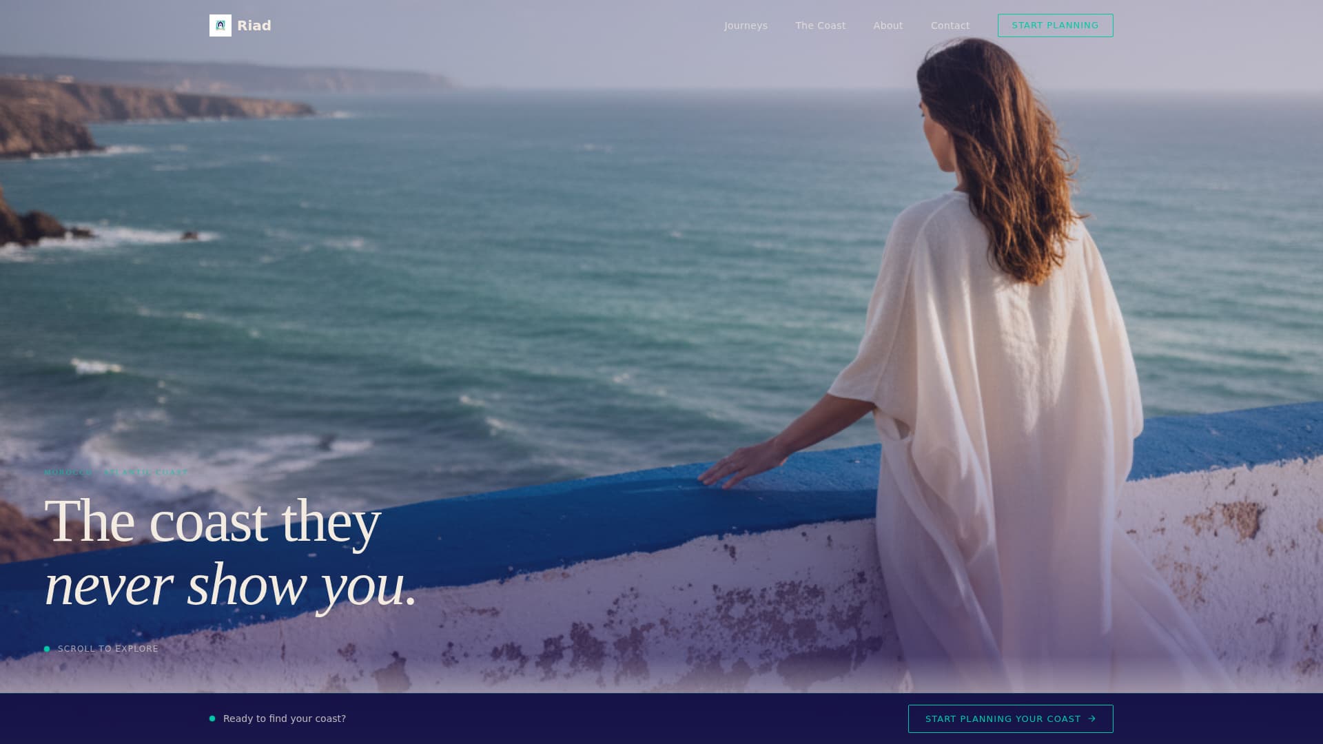 Morocco - Premium Luxury Landing Page Template