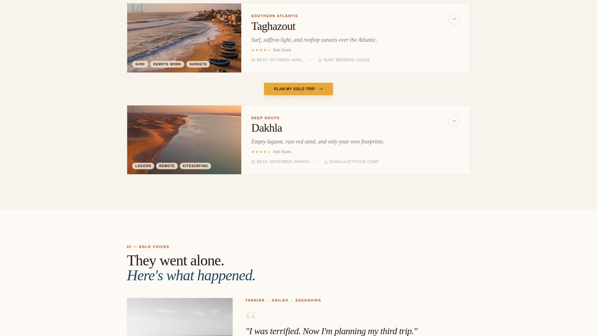 Riad - Breathtaking Morocco Landing Page Template
