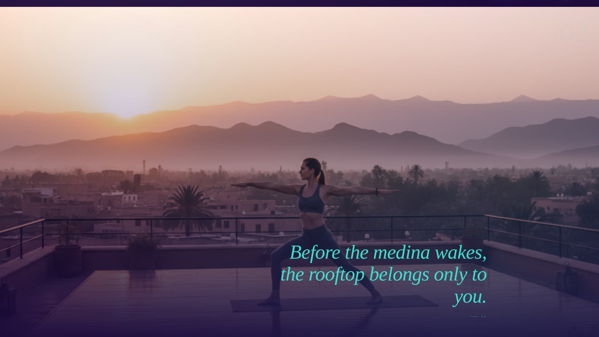 Riad - Enchanting Wellness Landing Page Template