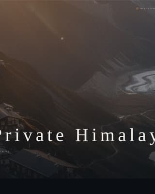 Summit - Immersive Himalaya Landing Page Template