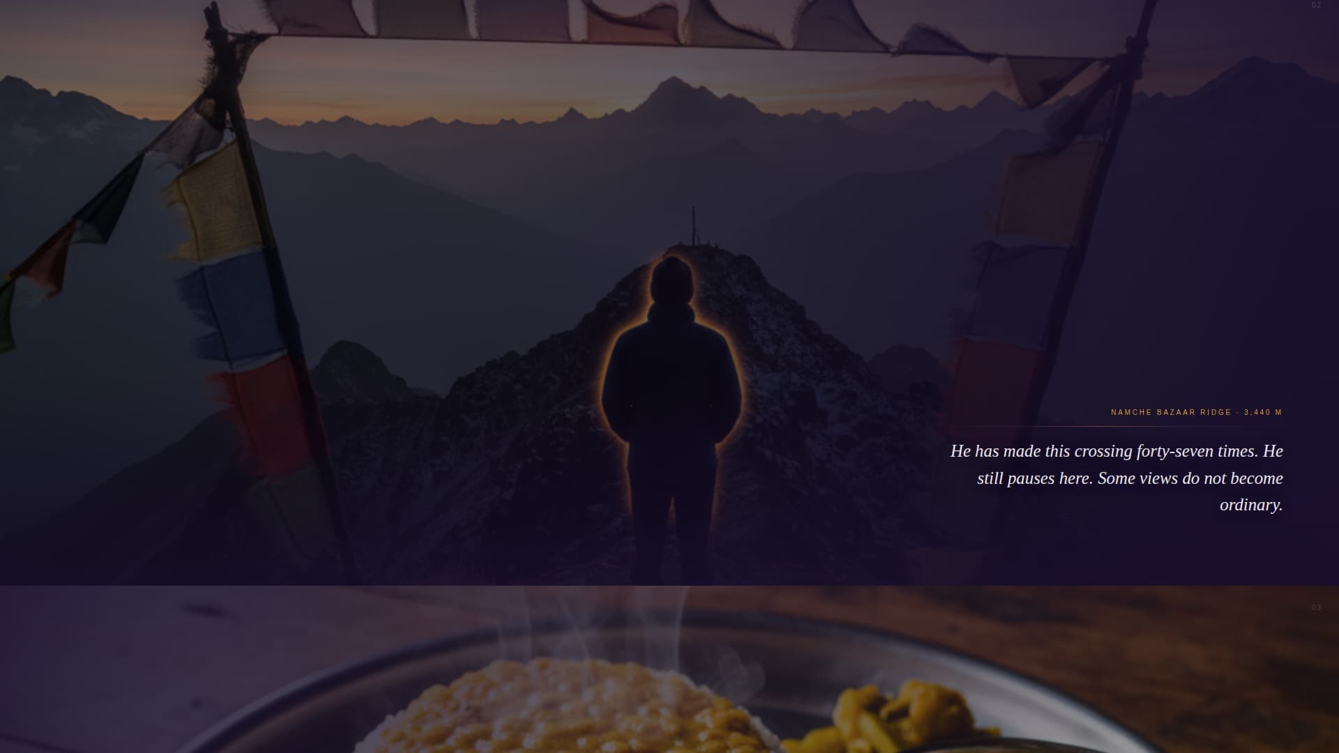 Summit — Nepal Adventure Landing Page Template