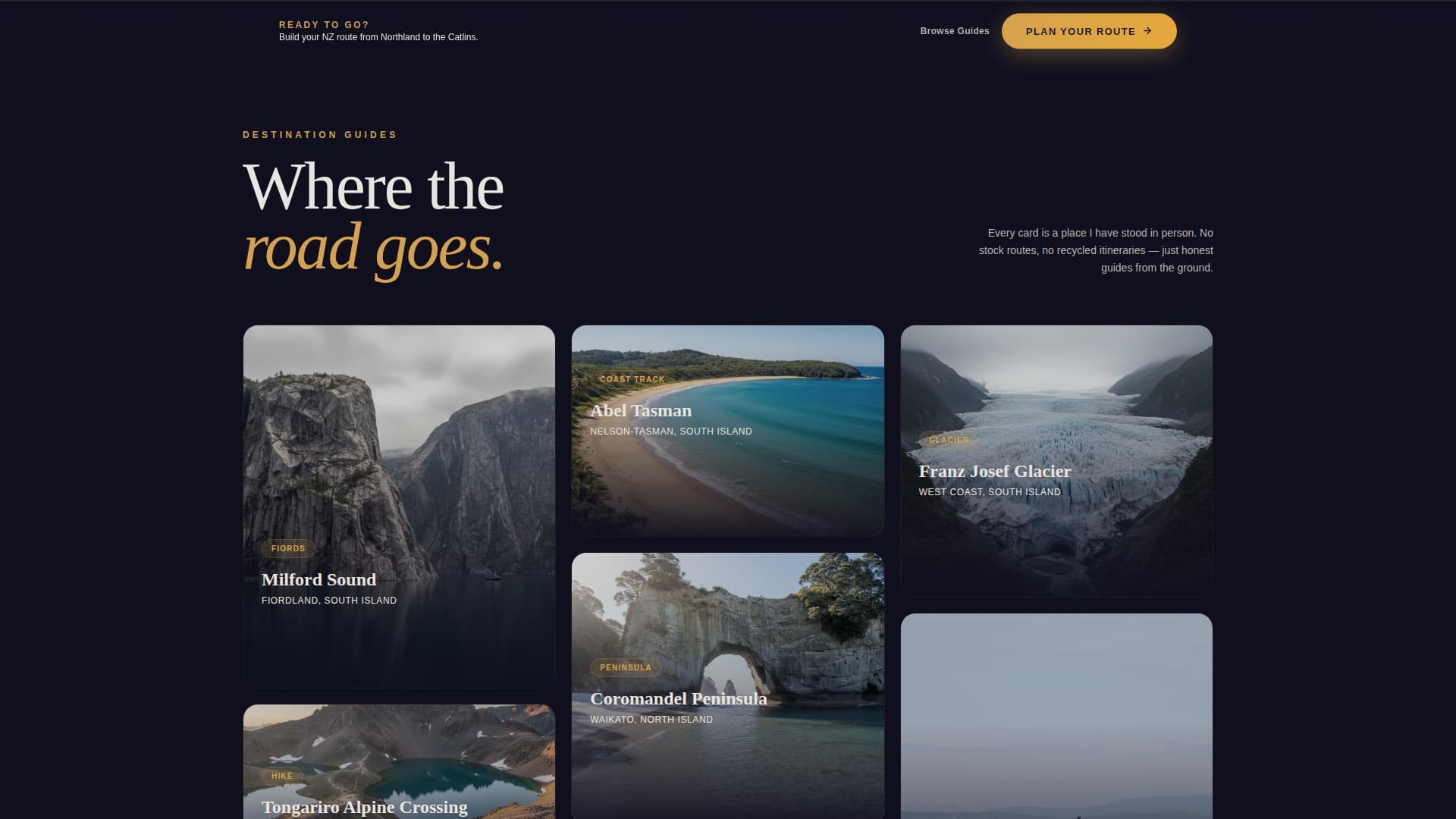 Wnaka - Cinematic Travel Landing Page Template