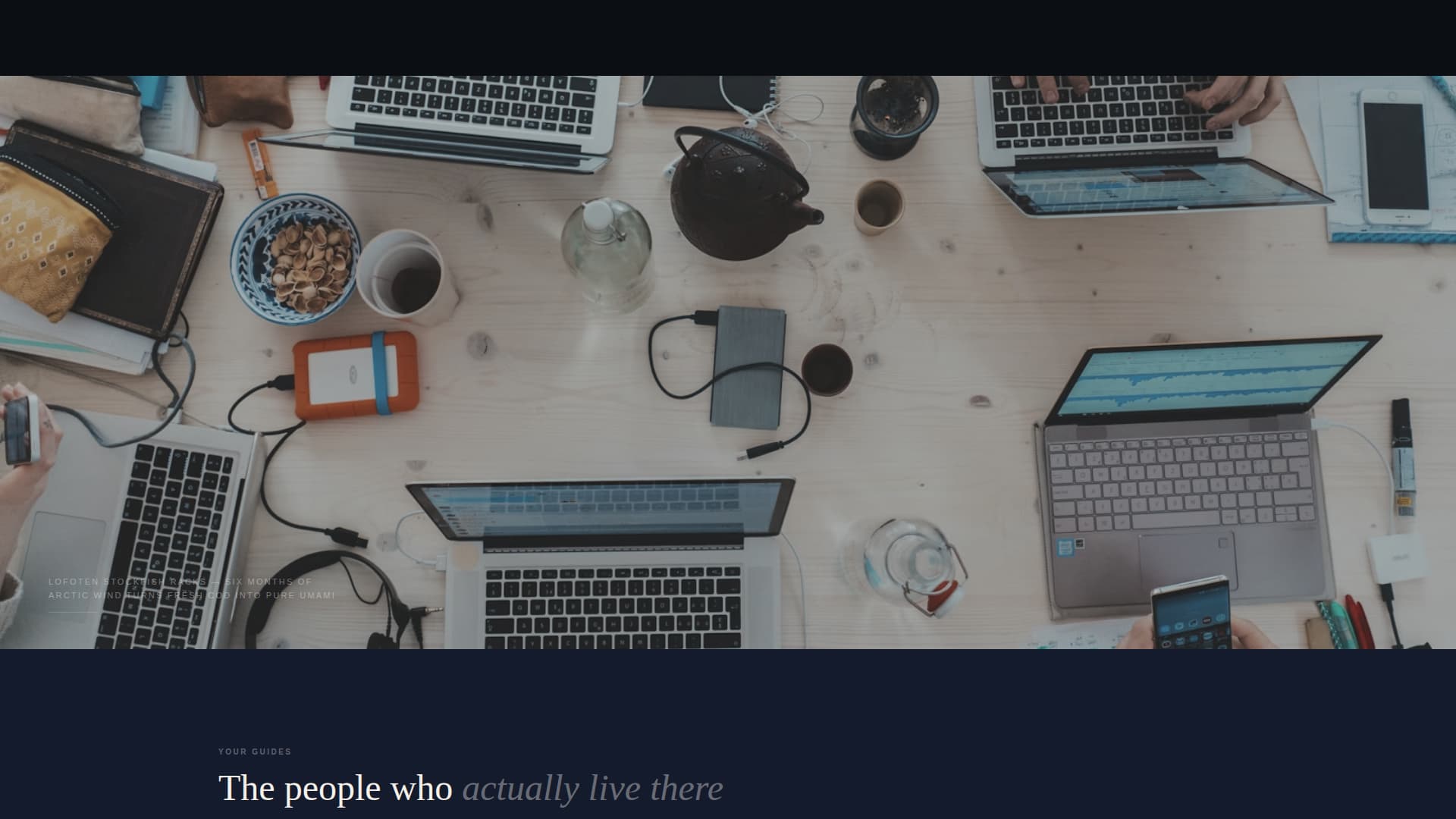 Smrbrd - Immersive Culinary Landing Page Template