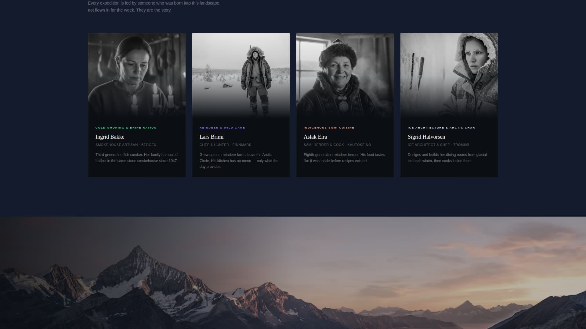 Smrbrd - Immersive Culinary Landing Page Template