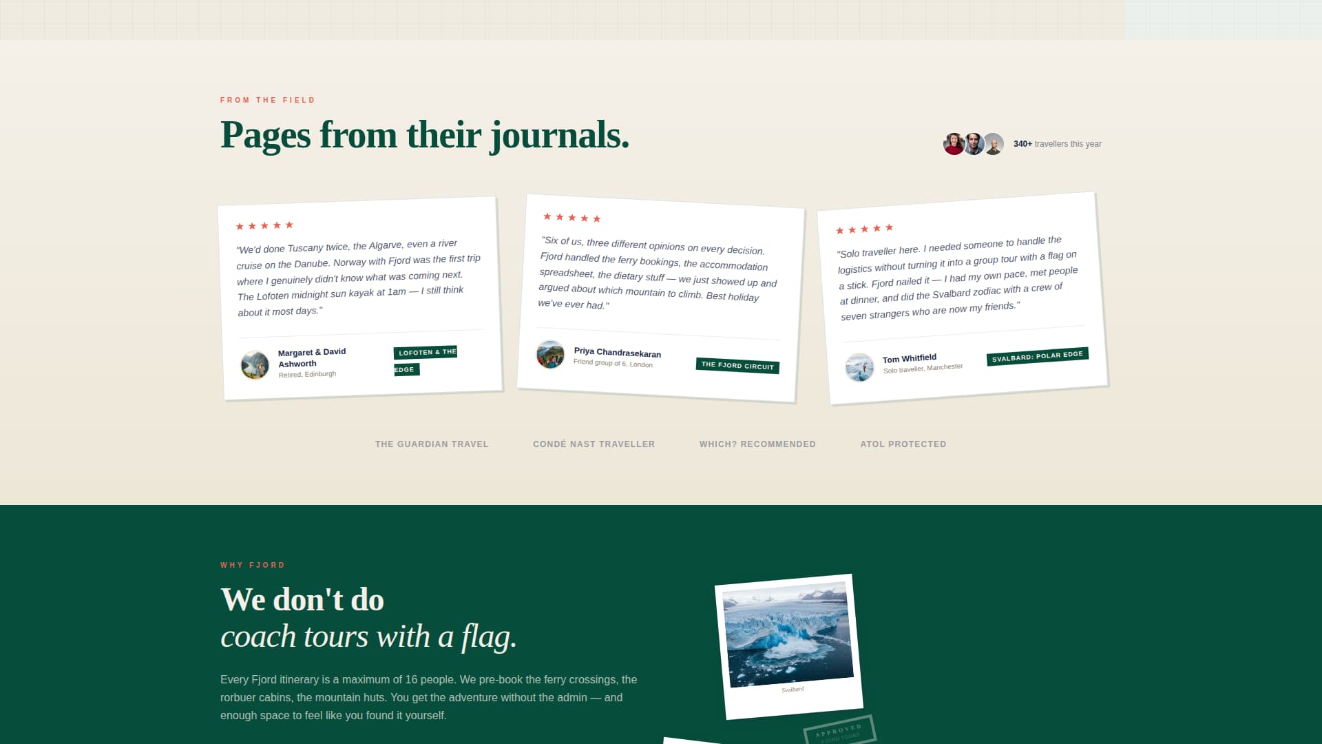 Fjord - Captivating Norway Landing Page Template