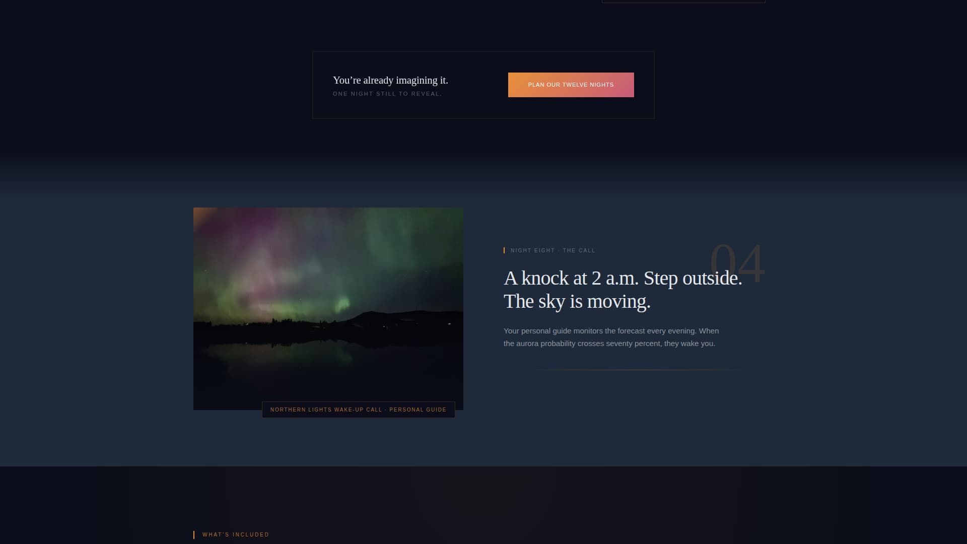 Fjord - Breathtaking Honeymoon Landing Page Template