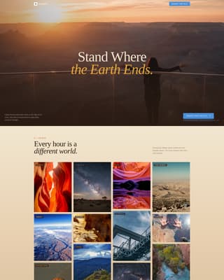 Tourist Attraction & Destination Booking Website Template