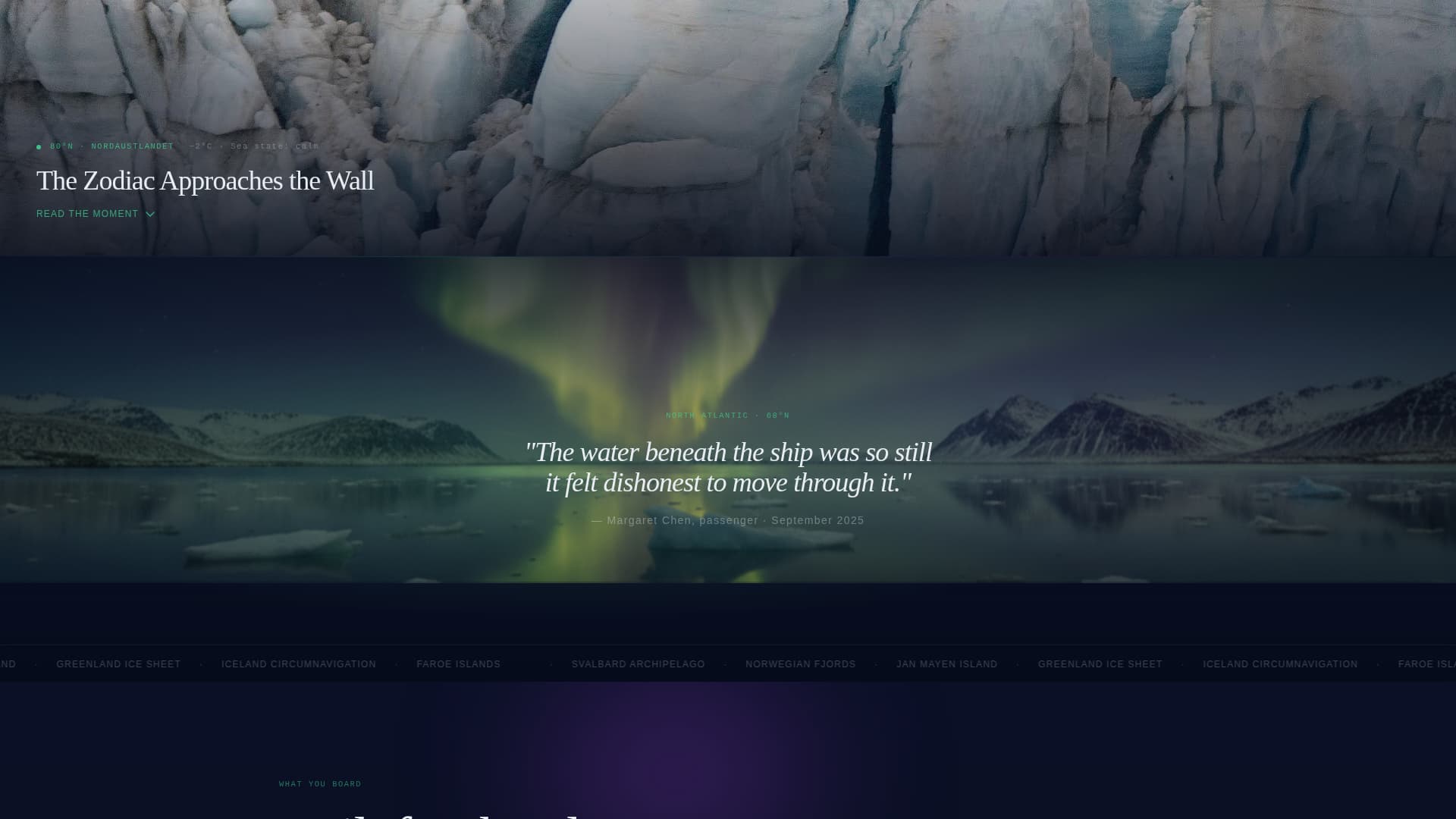 Voyage - Breathtaking Cruise Landing Page Template