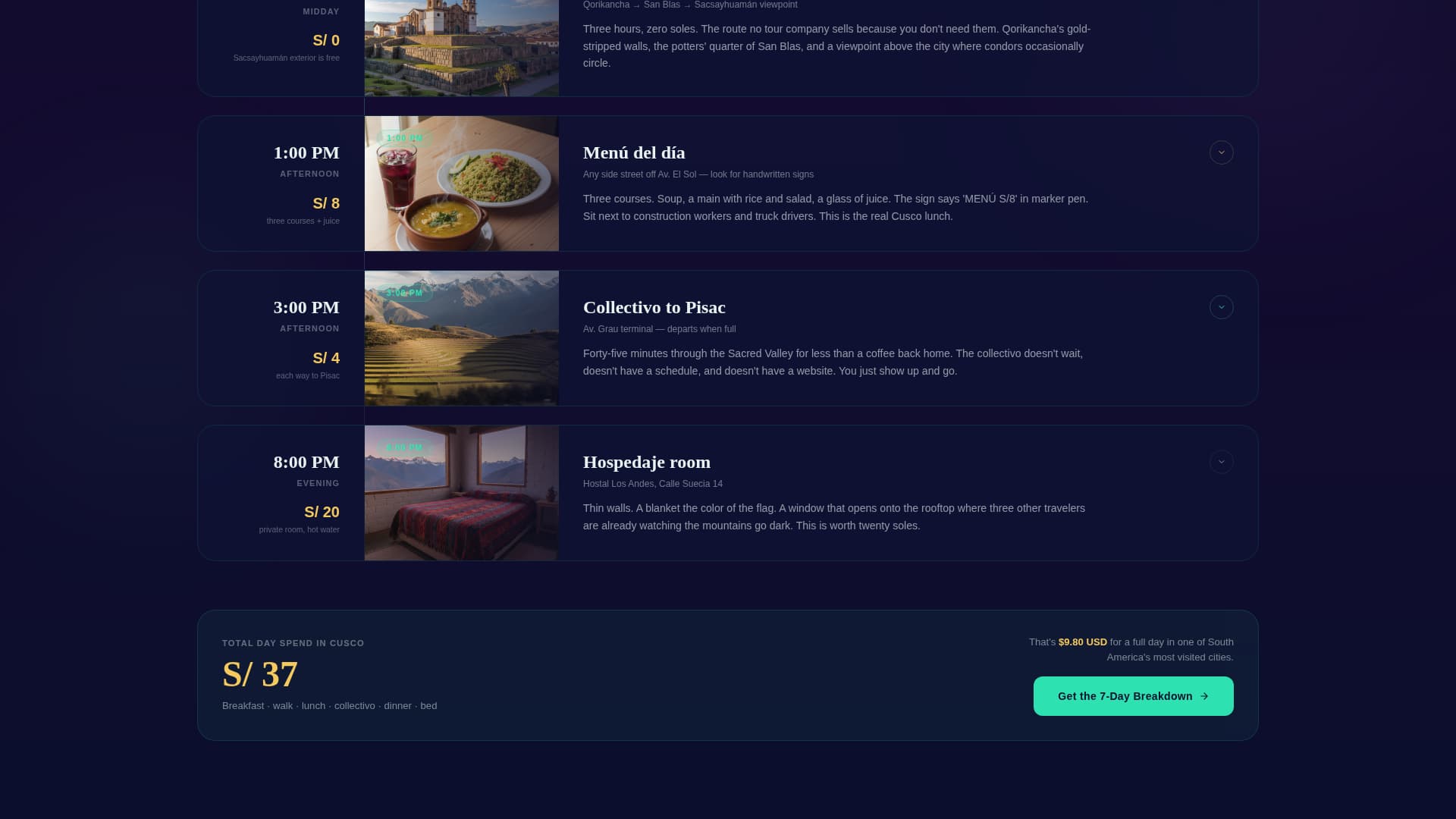 Trek - Immersive Budget Travel Landing Page Template