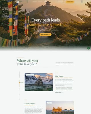 Travel Agency & Tour Operator Booking Website Template