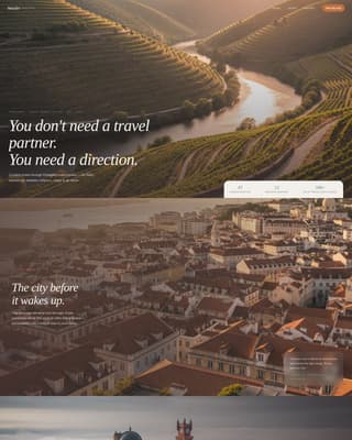 Portugal Travel Complete Booking Website Template