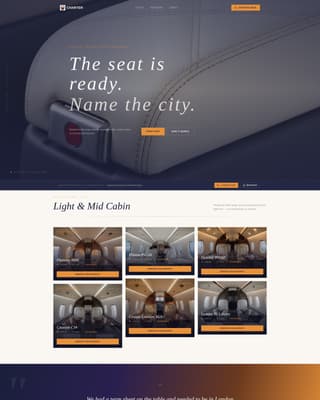 Airline & Aviation Booking Website Template