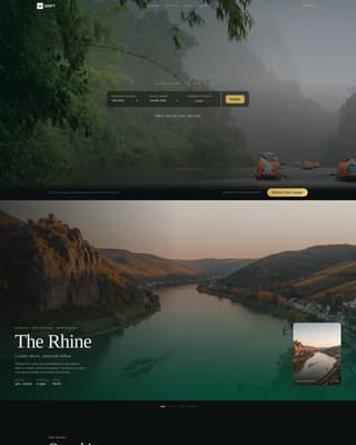Cruise & Luxury Travel Booking Website Template
