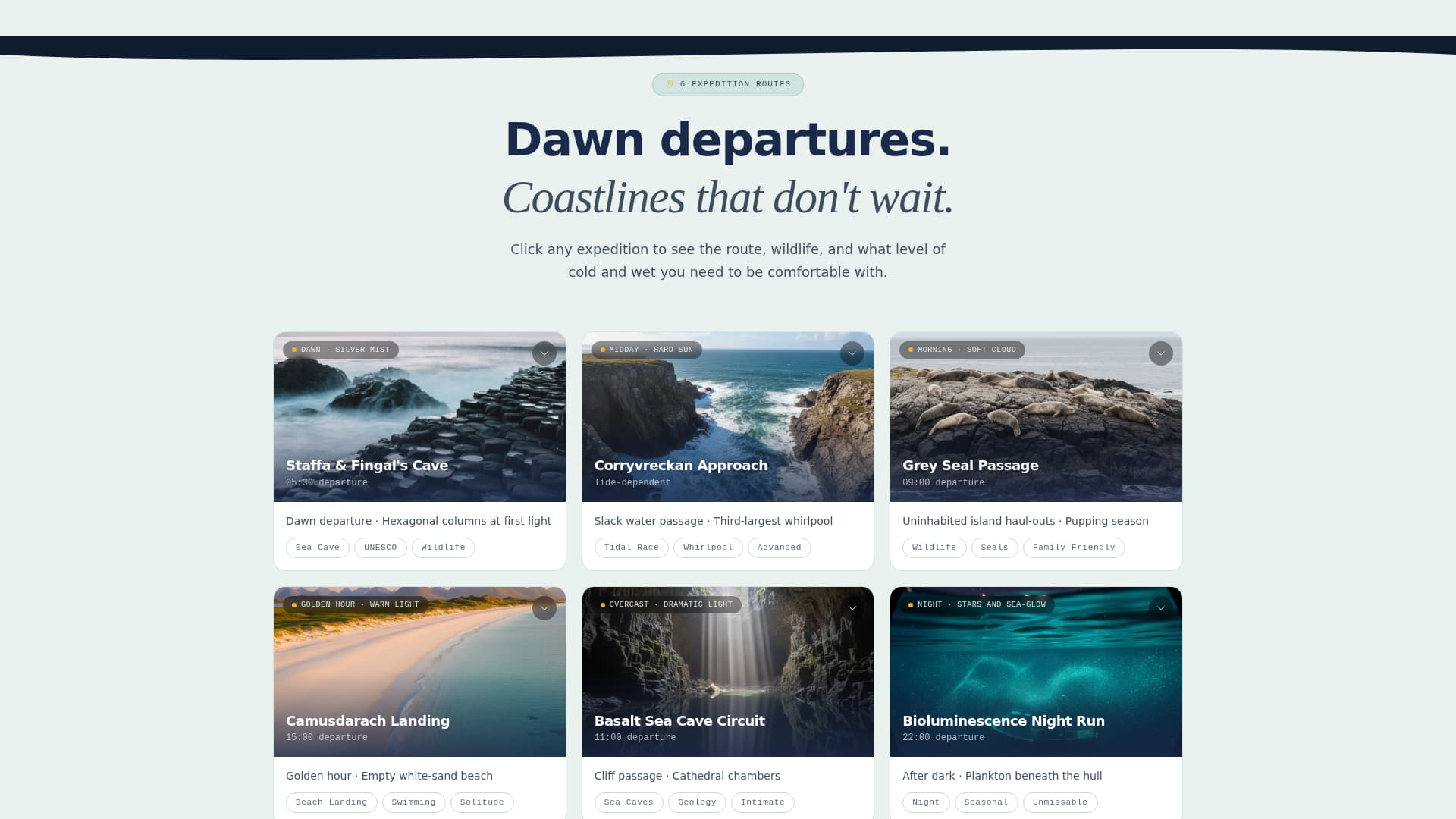 Crest - Rugged Adventure Landing Page Template
