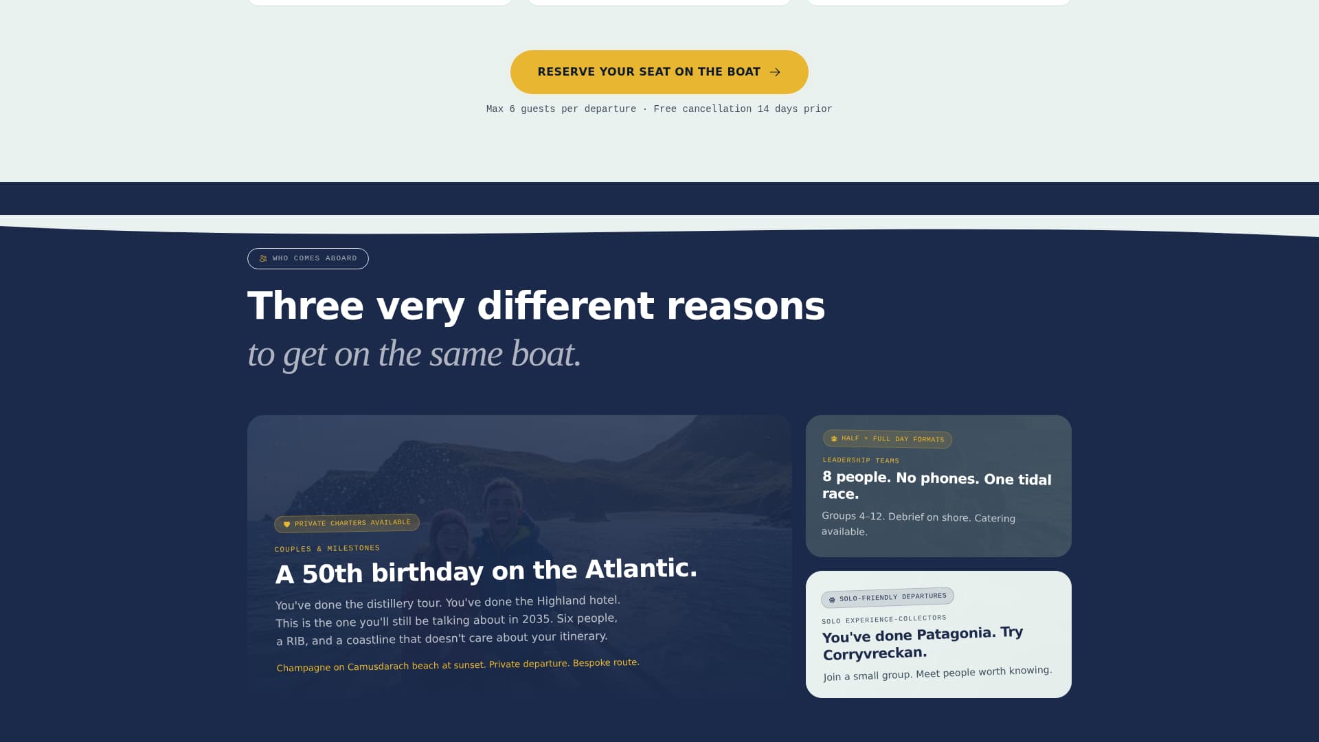 Crest - Rugged Adventure Landing Page Template