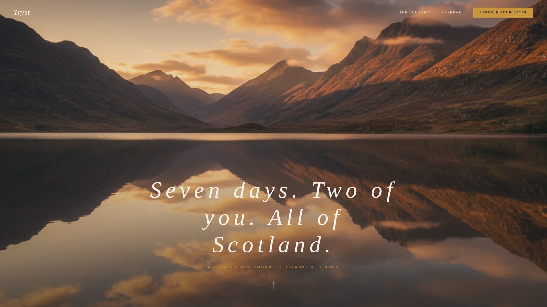 Scotland Travel Pricing Website Template