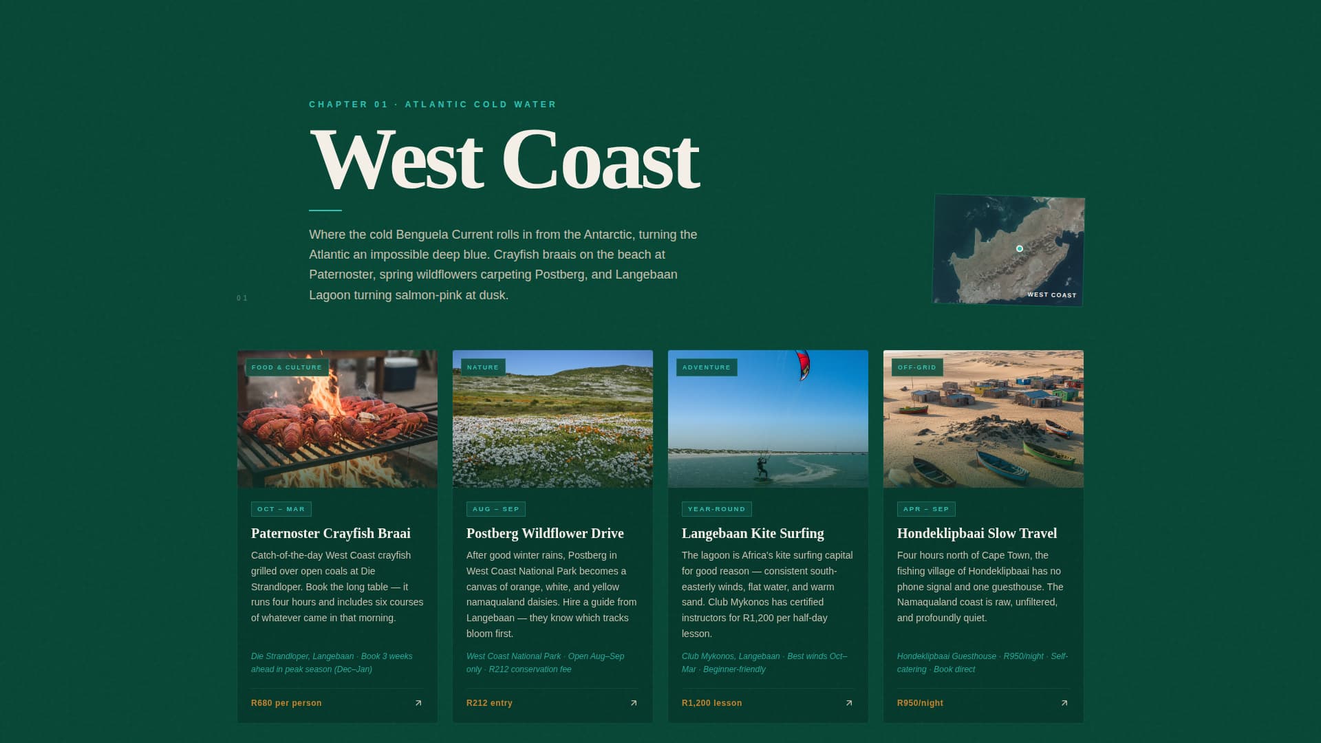 Drift - Captivating Coastline Landing Page Template