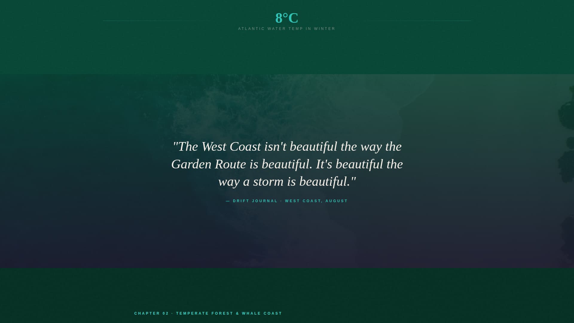 Drift - Captivating Coastline Landing Page Template