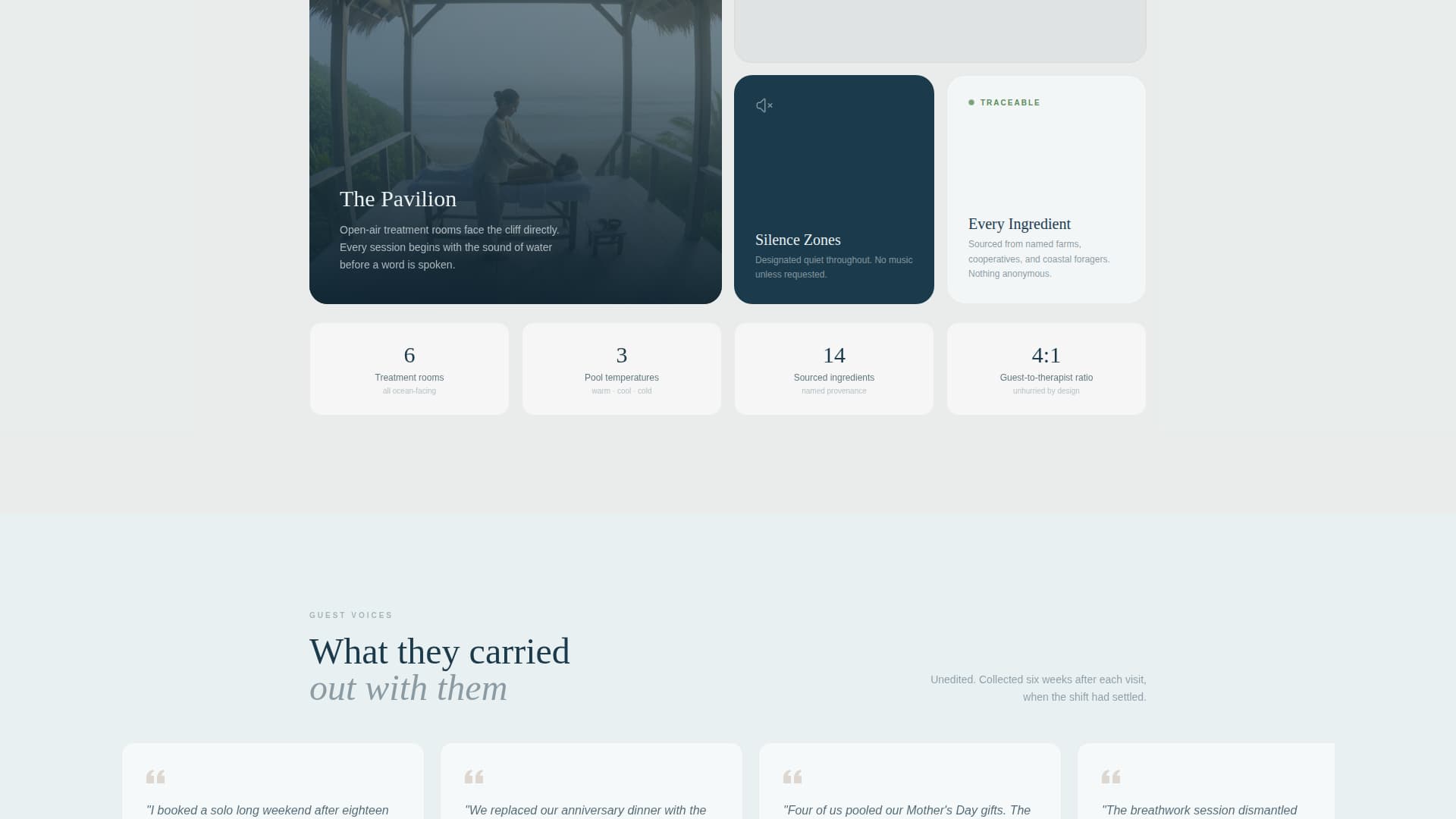 Thalassa - Serene Wellness Landing Page Template