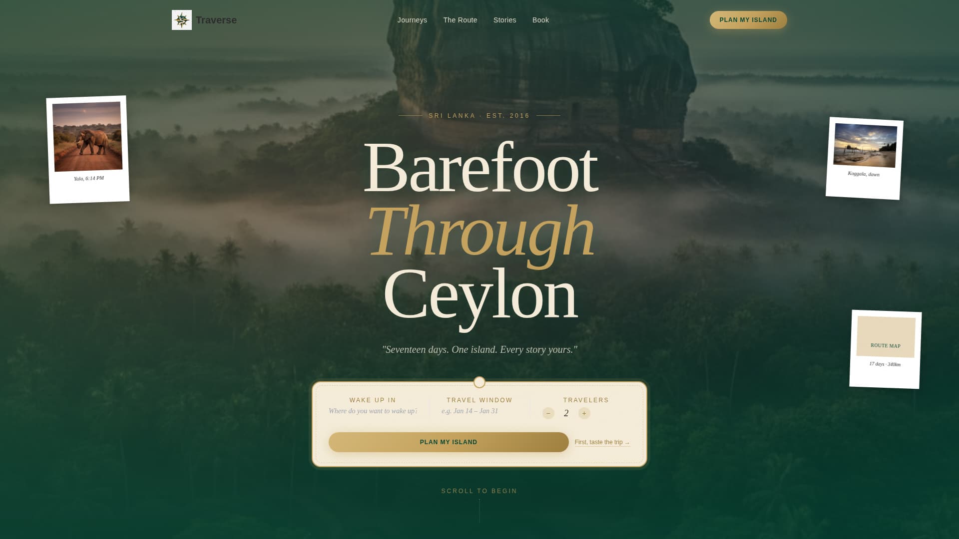 Nomad — Adventure Expedition Landing Page Template