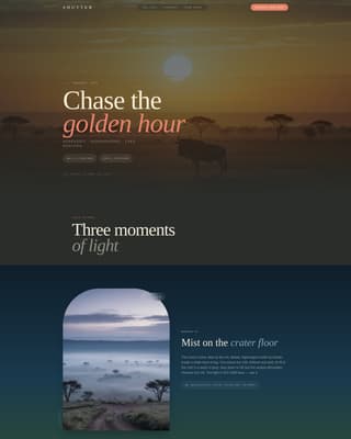 Tanzania Travel Professional Website Template