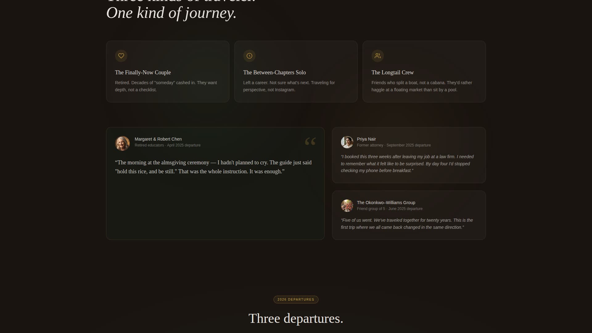 Sawadee - Immersive Cultural Landing Page Template