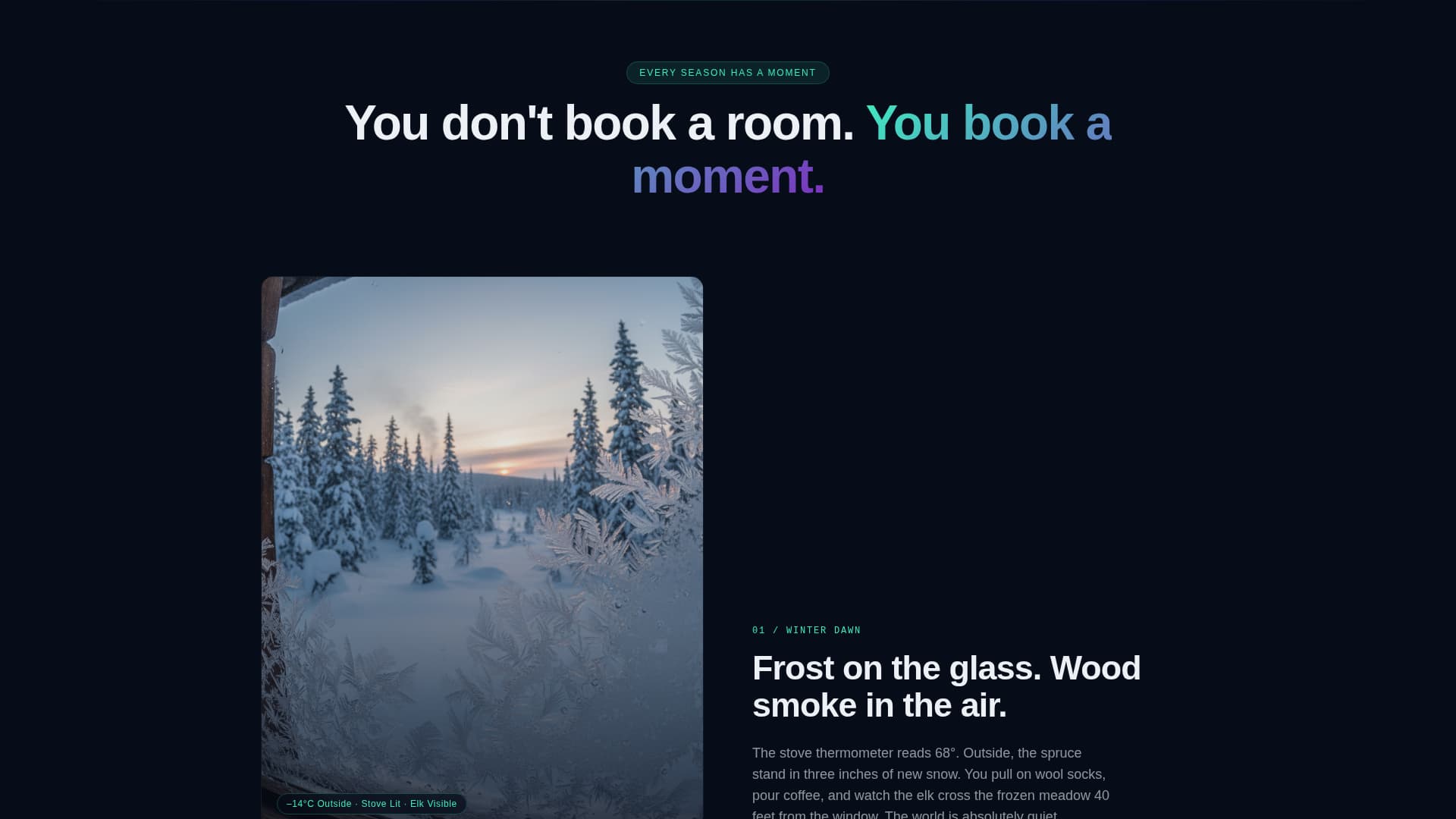Dwell - Immersive Rental Landing Page Template
