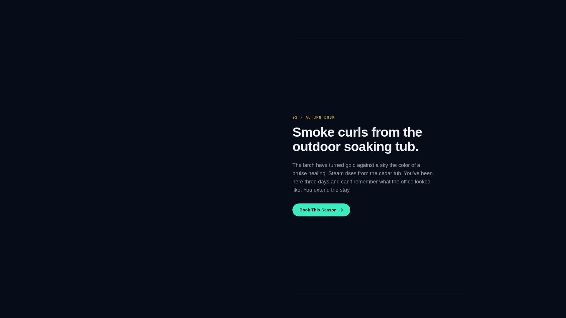 Dwell - Immersive Rental Landing Page Template