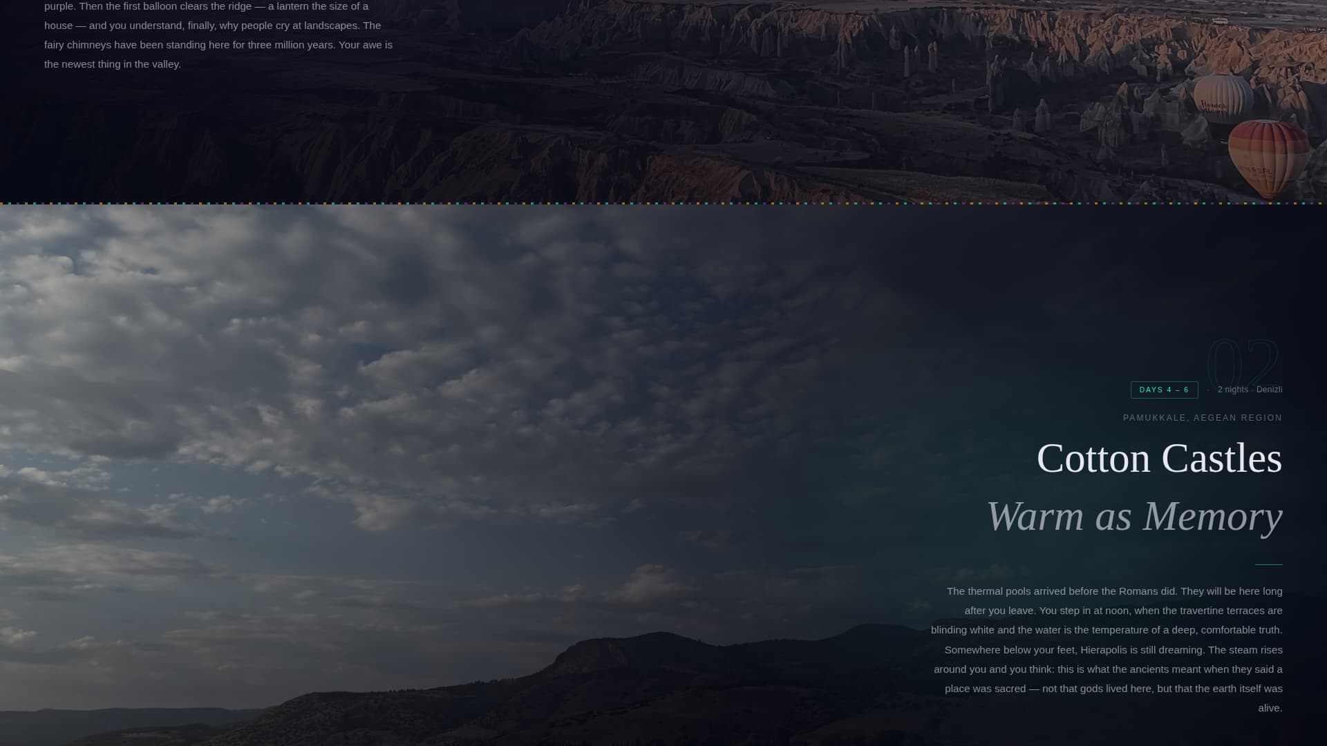 Keif - Immersive Cultural Landing Page Template