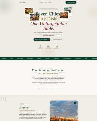 Turkey Travel Professional Website Template