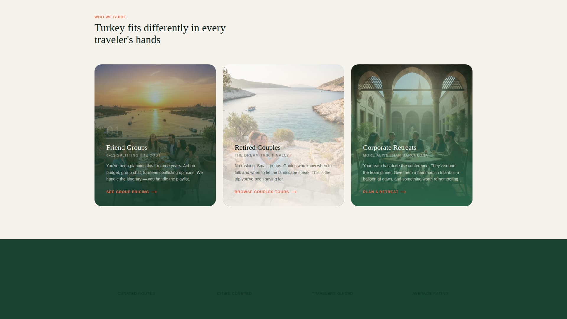 Keif - Immersive Turkey Landing Page Template