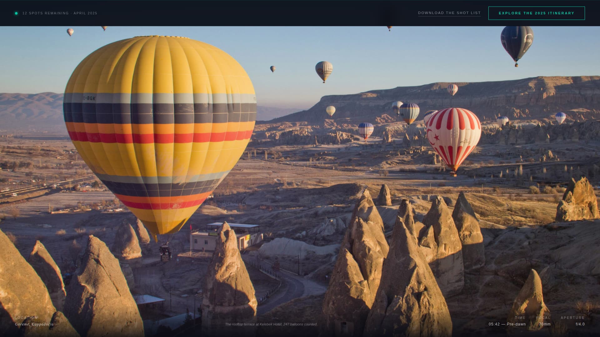 Capture — Immersive Studio Landing Page Template