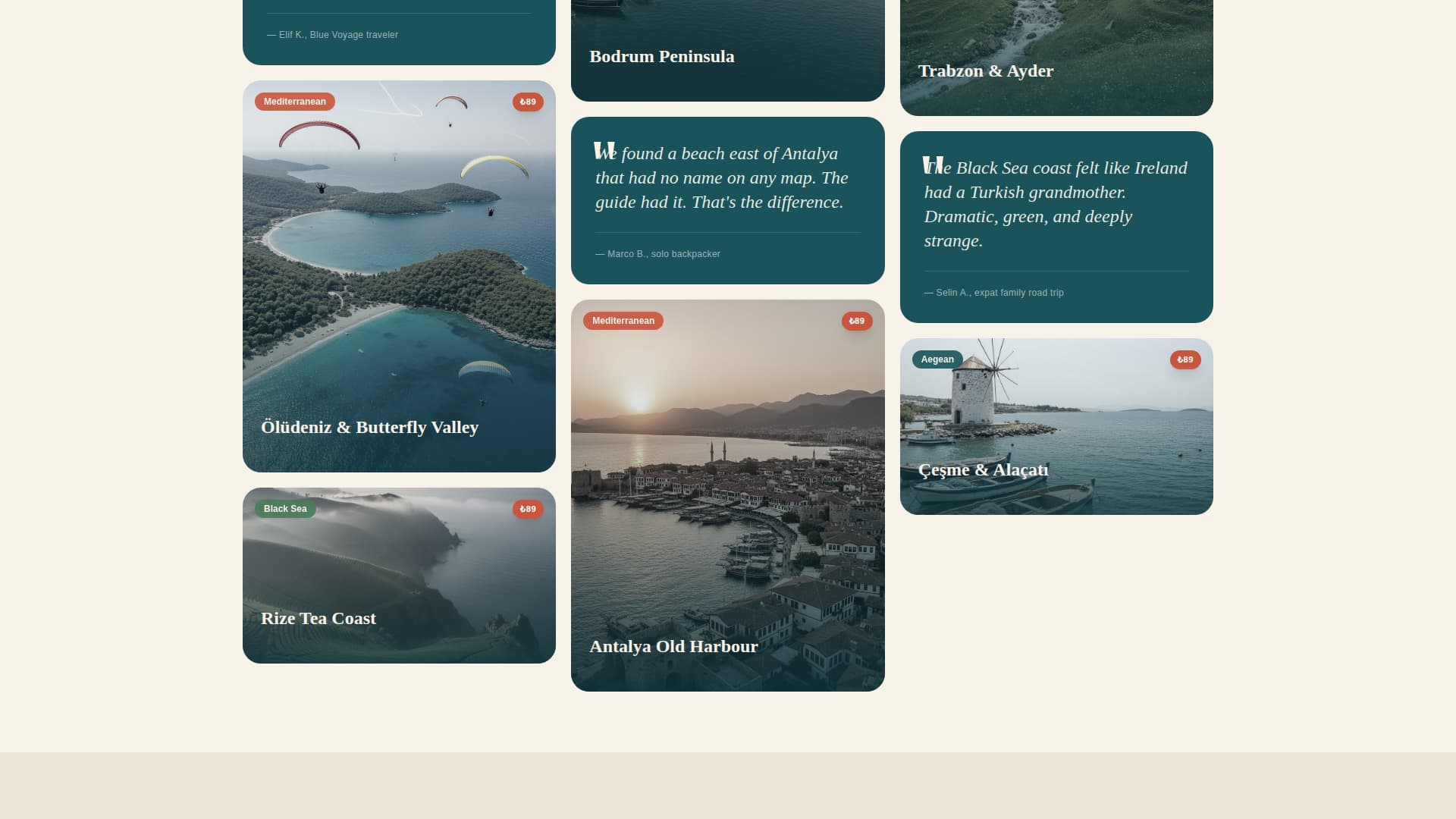 Ky - Immersive Coastal Landing Page Template