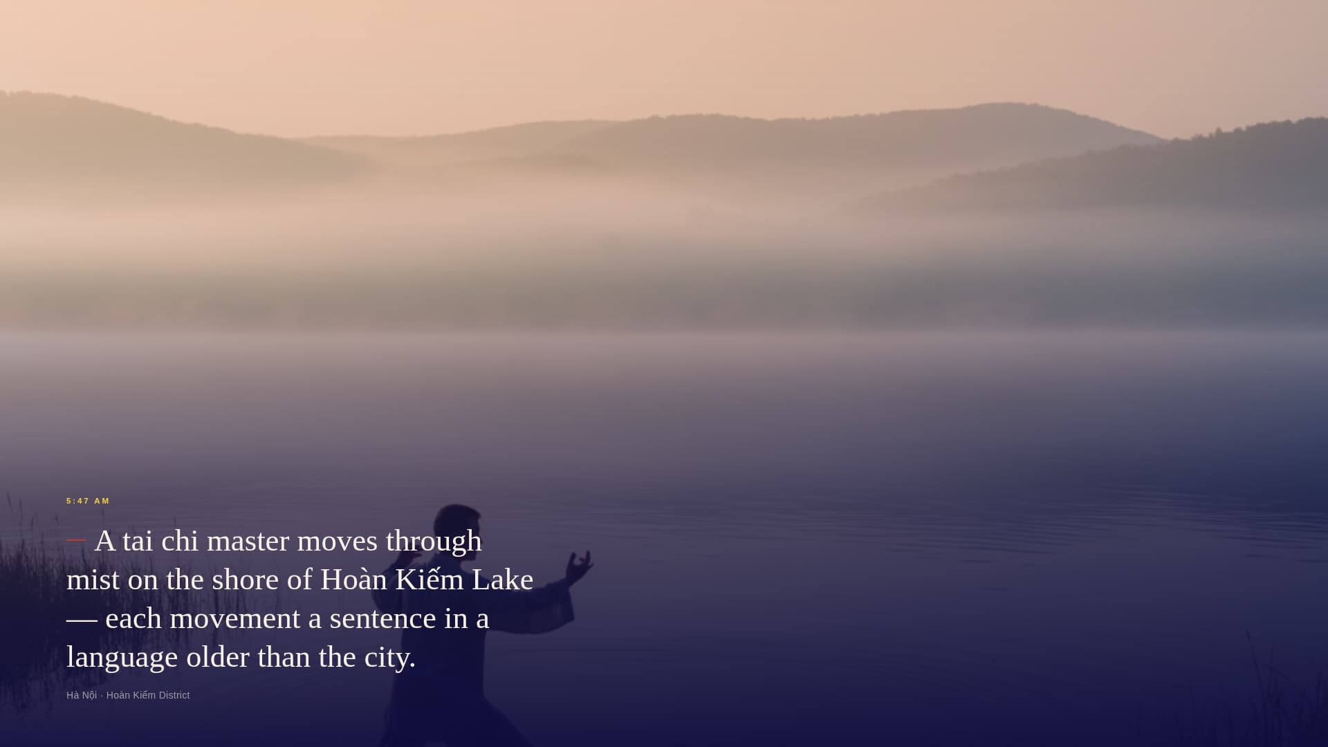 Journey - Immersive Vietnam Landing Page Template