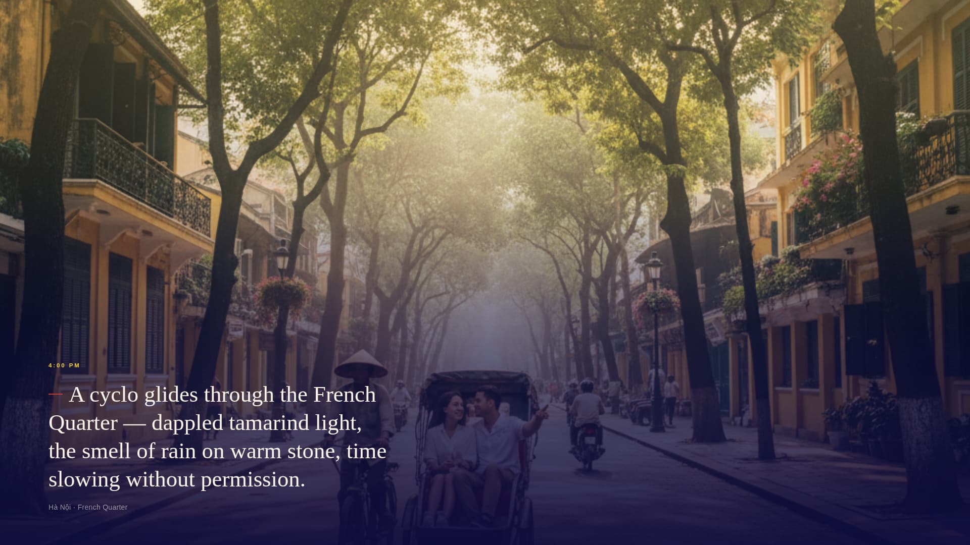 Journey - Immersive Vietnam Landing Page Template