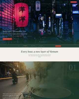 Vietnam Travel Complete Booking Website Template