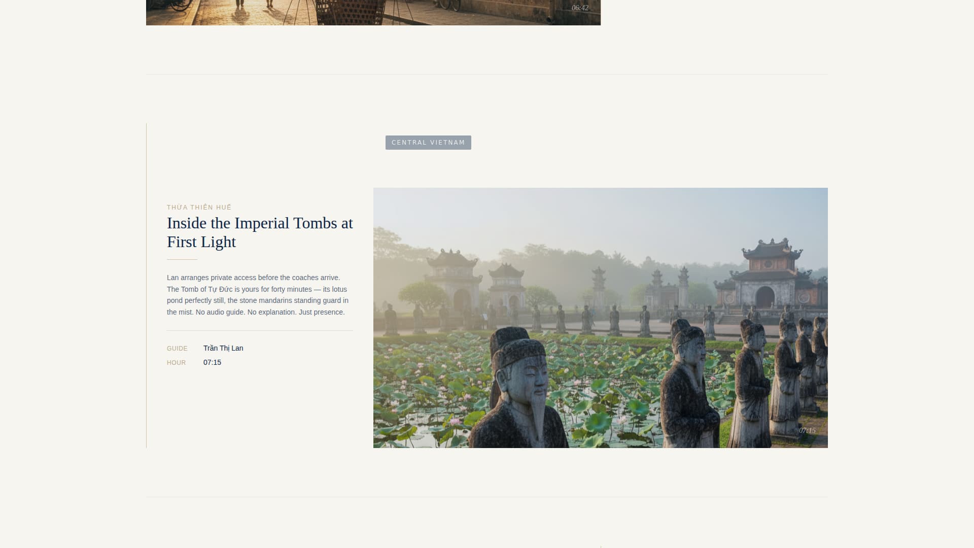 Voyage - Curated Vietnam Landing Page Template
