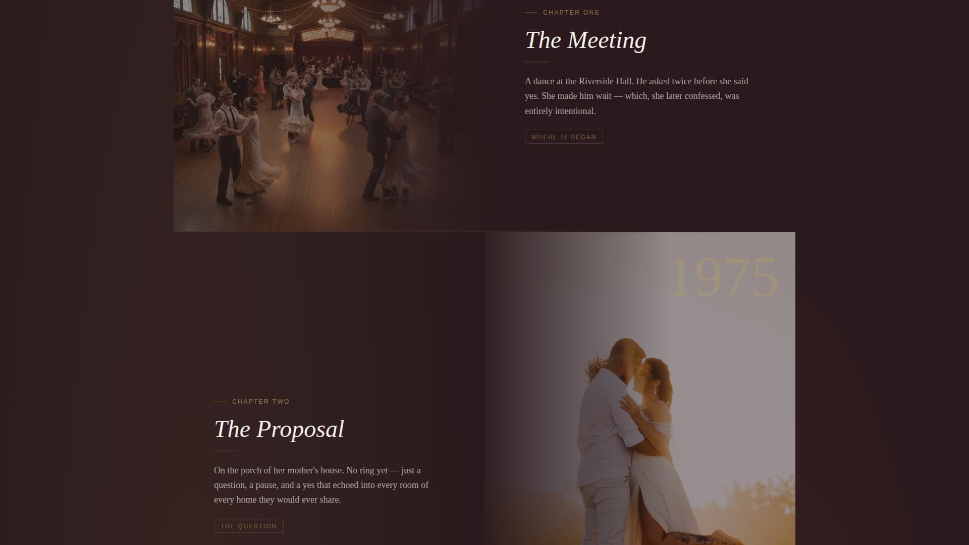Milestone - Elegant Anniversary Landing Page Template